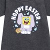 - SpongeBob SquarePants - Hoppy Easter Graphic Short Sleeve Fleece Dress - 2 of 4