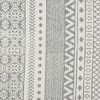 Design Imports Shabby Chic Textured Fringe - Gray - 4 X 6 Ft - 3 of 4
