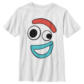 Boy's Toy Story Forky Smiling Face T-Shirt
