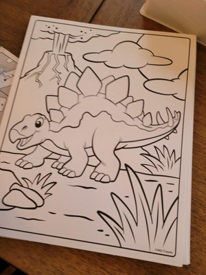 Color Your Way Dinosaur Shrink Art Kit by Creatology™