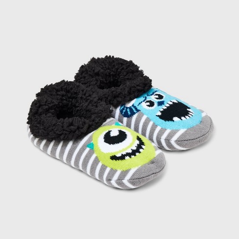 Inc. Mike & Sully Pull-on Slipper With Grippers - Gray/green/blue 4-10 : Target