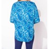 Women's Cotton Slub Kaliedescope Shirt - ESCAPE BY HABITAT - 2 of 2