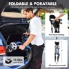 Walker for Seniors, Rollator Walker with Seat, Lightweight Aluminum Walkers with Backrest, Outdoor Rolling Walker Foldable for Seniors - 4 of 4