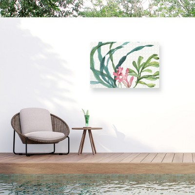"Mixed Greens Xvii" Outdoor Canvas