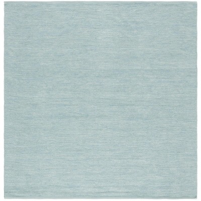 Montauk MTK321 Hand Tufted Indoor Area Rug - Turquoise - 6'x6'- Safavieh