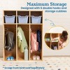 ECR4Kids Streamline 3-Section Coat Locker, Toddler Size, 1 - 4 of 4
