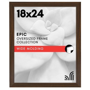 Americanflat Poster Frame with Polished Plexiglass - Hanging Hardware Included - 1 of 4
