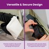 Cabeau KneedThis, Memory Foam Knee Cushion Pad, Portable and Compact, Travel Case and Storage Compartment Included, Black, Pack of 1 - 4 of 4