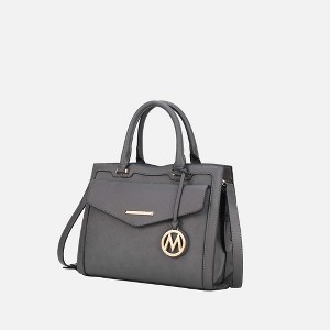 MKF Collection Alyssa Multi-Compartment Satchel Women’s Bag by Mia K - 1 of 4