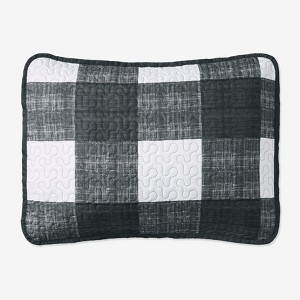 BrylaneHome BH Studio Reversible Quilted Sham - 1 of 4