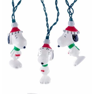 Kurt Adler 10-Light 11-Foot Peanuts Snoopy Light Set - 1 of 4