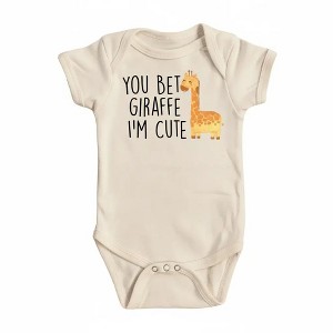 Giraffe Newborn Baby Onesie® Bodysuit - 1 of 4