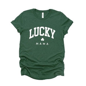 Simply Sage Market Women's Lucky Mama Short Sleeve Graphic Tee - 1 of 4