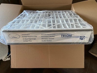 Trion 255649-102 Air Bear 20x25x5 Inch Merv 8 Air Purifier Filter