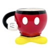 Fashion Accessory Bazaar LLC Disney Mickey Mouse Red Molded Mug with Arm - 2 of 4