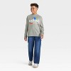 Boys' Sonic the Hedgehog Long Sleeve Mesh Riding Jersey - Dark Gray - 4 of 4