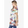 Woman Within Plus Size Short-Sleeve Empire Waist Tunic - 4 of 4