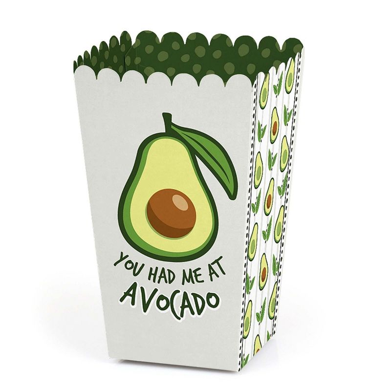 Big Dot of Happiness Hello Avocado - Fiesta Party Favor Popcorn Treat Boxes - Set of 12, 1 of 6