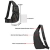 Generic Sling Bag Chest Shoulder Backpack Crossbody Bags Casual Daypack - 3 of 4