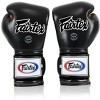 Fairtex BGV9 Mexican Style Black Orange Muay Thai Boxing Glove - Heavy Hitter - 4 of 4