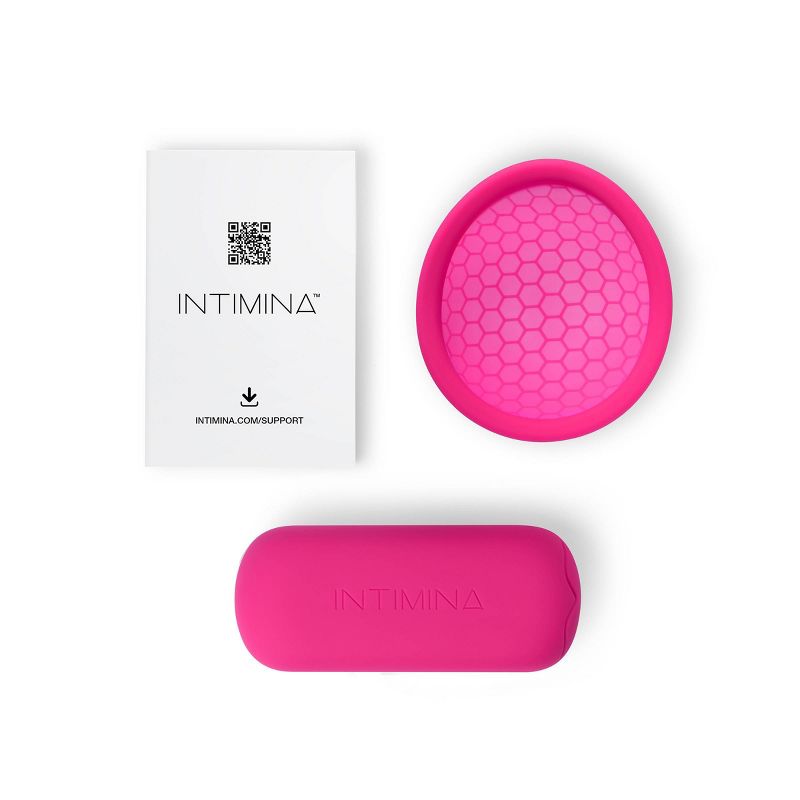 Intimina Ziggy Reusable Menstrual Cup with Flat-fit, 6 of 9
