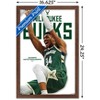 Trends International NBA Milwaukee Bucks - Giannis Antetokounmpo Feature Series 24 Framed Wall Poster Prints - 3 of 4