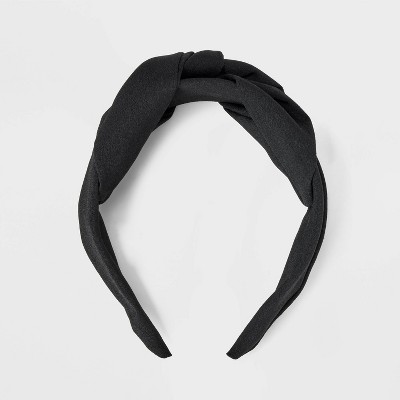 Twisted Headband - A New Day™ Black : Target