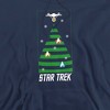 Men's Star Trek The Original Series Christmas Tree Pull-Over Hoodie - 2 of 4