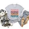Simply Sage Market Women's Hello Pumpkin Stacked Short Sleeve Graphic Tee - 3 of 4