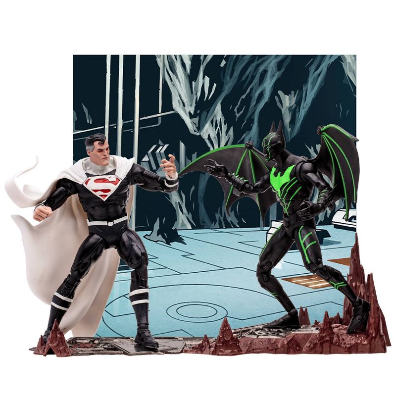 McFarlane Toys DC Comics Batman Beyond vs. Justice Lord Superman Action Figure Set - 2pk, 1 of 18