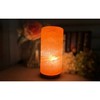 Q&A Himalayan Salt Cylinder Shape Table Lamp - 2 of 4
