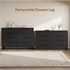 Nasitip 8 Drawer Dresser for Bedroom, 55"Freestanding Horizontal Drawer with Storage,for Home Office - 2 of 4