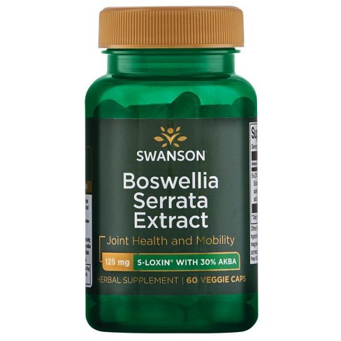 Swanson Boswellia Serrata Extract 125 mg 60 Veg Caps - image 1 of 2