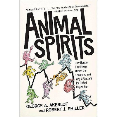 Animal Spirits - by  George A Akerlof & Robert J Shiller (Paperback)