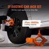 VEVOR Electric Car Jack, 3 Tons /6600 lbs Scissor Jack with Electric Impact Wrench, 12V Car Jack with Double Saddles with Remote Control - 3 of 4