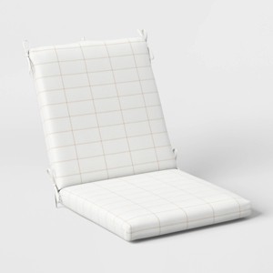 43"x21" Woven Outdoor Chair Cushion - Threshold™ - 1 of 4