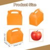 Unique Bargains Sturdy Structure Storage Gift Wrap Boxes with Handles 24 Pcs - 2 of 4