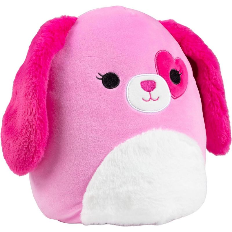 Squishmallows 10" Sager The Dog w/ Heart Plush- Officially Licensed 2024 Kellytoy- Collectible Soft & Squishy Puppy Stuffed Animal Toy- Gift for Kids, 3 of 4
