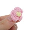 Unique Bargains Yarn Flower Shoelace Charms 1 Pair - 3 of 4