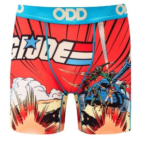 Odd Sox, G.I. Joe Retro, Novelty Boxer Briefs For Men, Small - 1 of 4