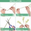 Unique Bargains Artificial Baby's Breath Faux Gypsophila Plastic Bouquets Real Touch Flowers 22.8" - 4 of 4