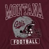 Men's University Of Montana Football Helmet Pull-Over Hoodie Maroon X Large - 2 of 4