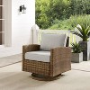 Bradenton Outdoor Steel Swivel Rocking Chair - Crosley
 - 2 of 4