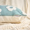 REGALWOVEN Fade-Resistant Flower Jacquard Decorative Floral Pattern Cushion Cases 2 Pcs - 3 of 4