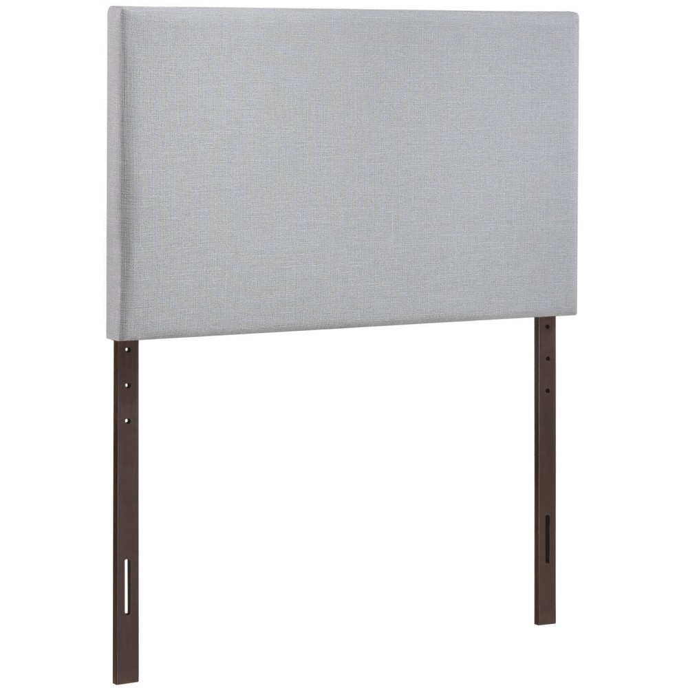 Photos - Bed Frame Modway Twin Region Upholstered Headboard Sky Gray  