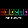 Adult Design By Humans Rainbow Inclusion Elements By CyanidieT-Shirt - 2 of 2