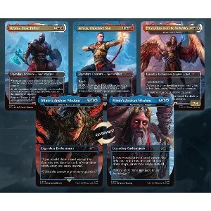 Magic the Gathering Secret Lair x God of War: Norse (Non-Foil) - 1 of 4