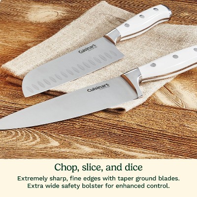Cuisinart 15-Pc Stainless Steel Knife Block Set