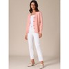 INSPIRE CHIC Women's Knit Button Down Long Sleeve Cardigan Sweater - 2 of 4