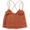 Aeropostale Womens Charseuse Cami Tank Top, Orange, Medium - 4 of 4